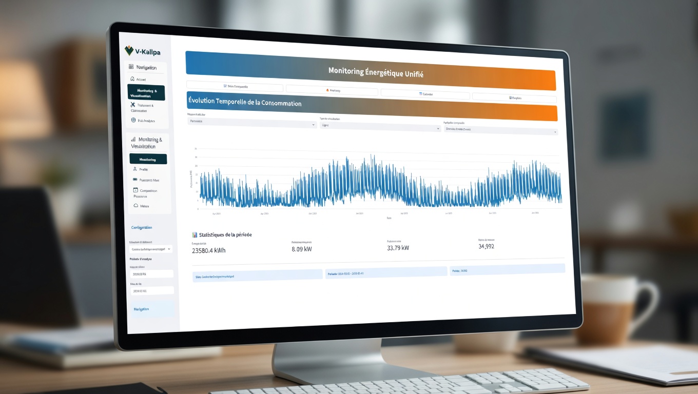 Monitoring énergétique unifié V-Kallpa